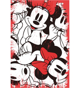 Mickey Mouse Tasarımlı Ahşap Poster