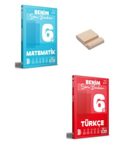 6. Sınıf Matematik ve Türkçe Soru Bankası + Telefon Standı