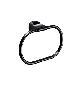 Stelvio Havluluk, Yuvarlak, 20.7 cm - Mat Siyah