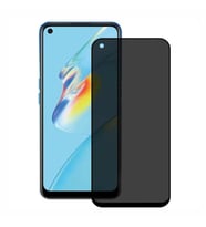 Oppo A54 Uyumlu Privacy Ön Koruma Hayalet Seramik Nano Ekran Koruyucu (Siyah)