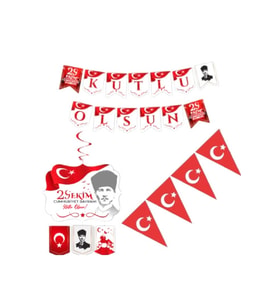 29 Ekim Süsleme Seti