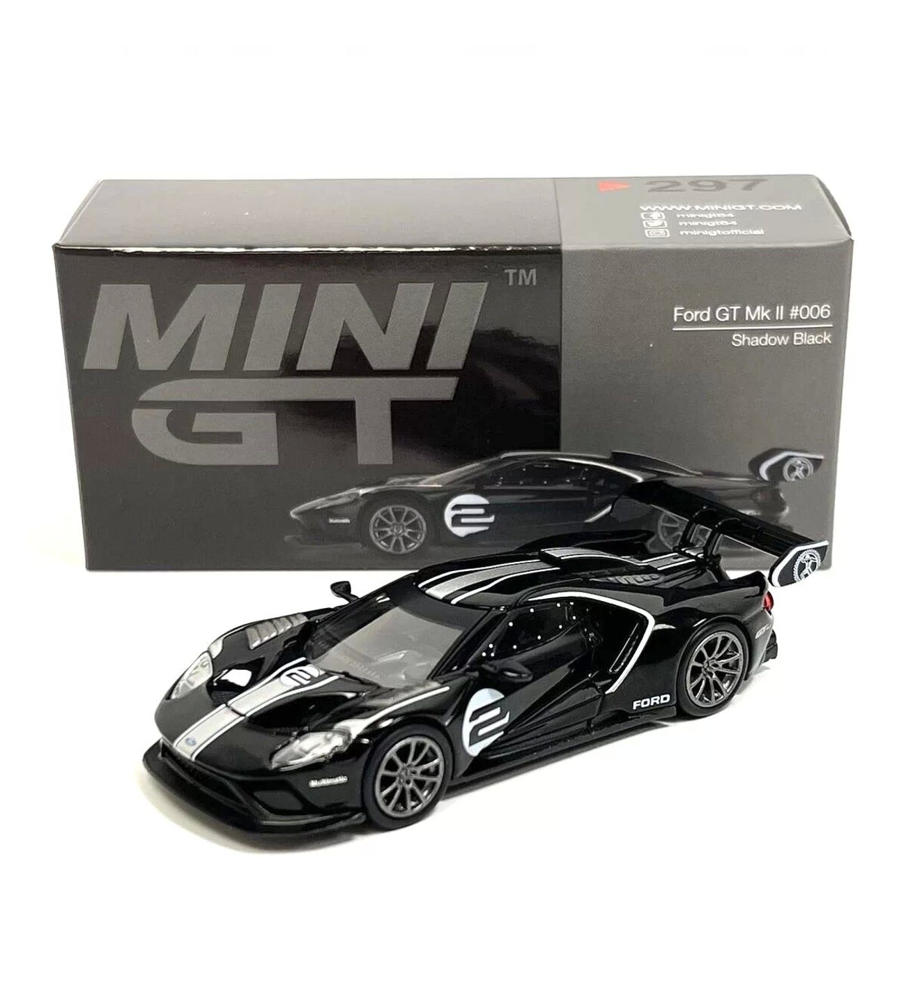 MINI GT フォード GT Mk II #006 シャドウブラック Mini GT 1:64 2019 Ford GT MK II #006 Shadow Black
