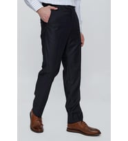 Lacivert Esnek Yandan Cepli Comfort Fit Classic Pantolon 1003240005