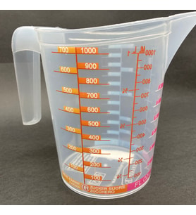 Özel Ölçü Kabı 1 Litre