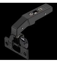 Blum Clip Top Kör Kapak (Sabit Kapak) Menteşesi Blumotion Ent. Onyx-Siyah 79B9550 + 175H3130