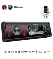HARWARD HR-MX652 Oto Teyp 4X50 Watt Bluetooth Mobil Aplikasyon 2xUsb Sd Fm Aux (Siyah)