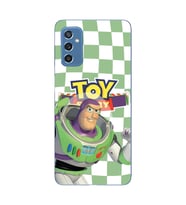 Samsung Galaxy M52 Uyumlu Toy Story Buzz Desenli Şeffaf Telefon Kılıfı