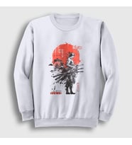 Presmono Unisex Beyaz Roronoa Zoro Anime One Piece Sweatshirt 353587tt