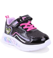 Marco Kids 03-26Y313 Siyah Ortopedik Günlük Işıklı Kız Çocuk Spor Ayakkabı