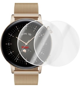 Huawei Watch GT3 42mm İle Uyumlu Ekran Koruyucu, Tam Kaplayan Akıllı Saat Koruması, Çizilmeye Dayanıklı Tpu Koruma 2 Adet, Hd Şeffaf