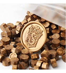Mühür Mumu 100 Davetiye İçin 300 Boncuk Model: 60 Bronz