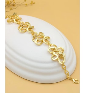Modern Gold Şehrazad 22K Altın Kaplama Bileklik