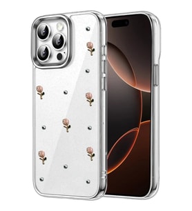 Newface Apple iPhone 14 Pro Max Fiyonk Desenli Kapak - Desen 6