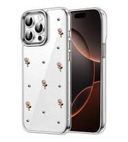 Newface Apple iPhone 14 Pro Max Fiyonk Desenli Kapak - Desen 6