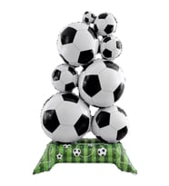 Ayaklı Futbol Topu Şekilli Folyo Balon 1 Adet
