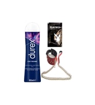 Durex Extreme AnalJel 50 ml + Kırmızı Deri Tasma + Hediye