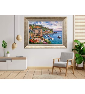 Gümüş Çerçeveli dekoratif Tablo as552