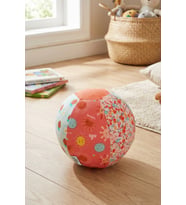 Baskılı Peluş Bez Balon Kılıfı Yıkanabilir Yumuşak Bebek Balonlu Oyun Topu Girls