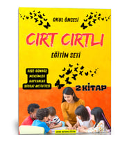 Okul Öncesi Cırt Cırtlı Eğitim Seti (2 Kitap)