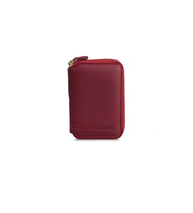 Guard Fermuarlı Kırmızı Deri Mini Cüzdan - GRD2403XW22315 (Renksiz)