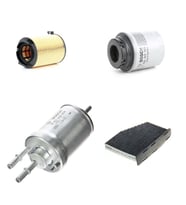 Bosch Filtre Bakım Seti Volkswagen Eos 1.4 TSI Benzinli 2011+ Hava + Yağ F + Yakıt F. + Polen Bosch