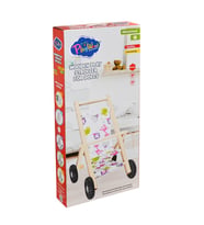 ONY-386 Ahşap Oyuncak Bebek Arabası -Onyıl