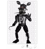 Nightmare Foxy Puzzle 240 Parça Yapboz
