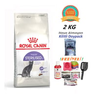 Royal Canin Sterilised 37 Kısırlaştırılmış Kedi Maması 2 kg - KÜREK HEDİYELİ (SKT:06/2027)