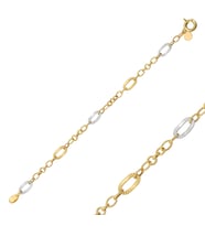 ÇGK KUYUMCULUK Kadın Hallow Altın Bileklik (Gold)