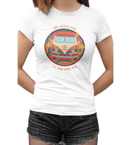 Van Life Beyaz Kadın Tshirt