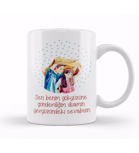Sevgililer Günü Sevgiliye Hediye 0218 Kupa Bardak Porselen