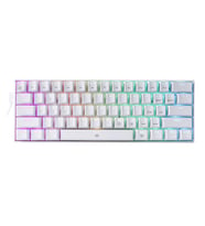 Redragon K630 Dragonborn %60 Blue Switch RGB Hotswap Türkçe Beyaz Mekanik Gaming Klavye
