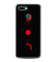 Oppo A5S A15 A16 A54 A55 A73 A74 Kılıf Desemli Silikon Red Moon 1710