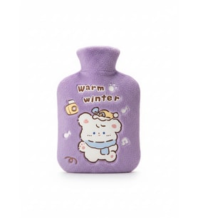 Warm Winter Ayıcık Mor Peluş Sıcak Su Torbası Küçük Boy