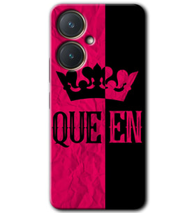 Vivo Y27 Kılıf HD Desen Baskılı Kılıf - Queen