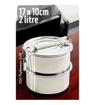 Sefer Tası Paslanmaz Çelik Yemek Kabı 17 Cm 2 Li̇tre 721367