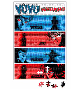 Yu Yu Hakusho Personagens Puzzle 240 Parça Yapboz