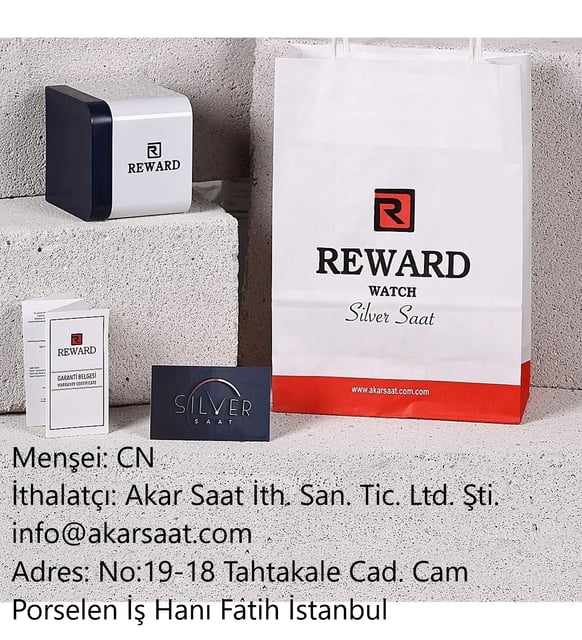 Reward Gold Renk Çelik Kordon Pilsiz WİP Otomatik Erkek Kol Saati