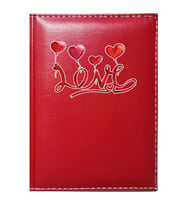 PROMOSYON DENİZİ  I LOVE YOU 5 GÖRSELLİ KIRMIZI RUHSAT KABI