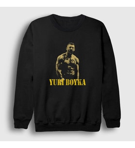 Presmono Unisex Siyah Fighter V2 Yuri Boyka Sweatshirt 358378tt
