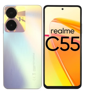 REALME C55 Silver 128  GB/ 8+4 GB RAM YENİLENMİŞ ÜRÜN (Sıfır Gibi)