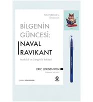 Bilgenin Güncesi Naval Ravikant Mutluluk Ve Zenginlik Rehberi - Eric Jorgenson - Mavi Tükenmez Kalem