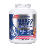MARCO WHEY PROTEİN TOZU ÇİLEK&BİSKÜVİ AROMALI (2300GR)