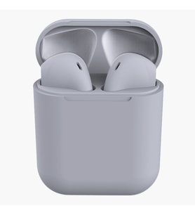 Inpods 12 TWS Stereo Kablosuz Kulaklık HD Mini Akıllı Bluetooth Kablosuz Gri