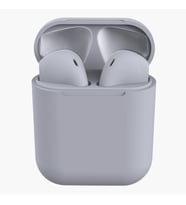 Inpods 12 TWS Stereo Kablosuz Kulaklık HD Mini Akıllı Bluetooth Kablosuz Gri