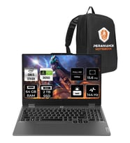 Lenovo Loq i5 12450HX RTX 3050 Gaming Laptop 64GB RAM 2TB SSD 15.6" FHD 144Hz FreeDOS + Per4 Çanta 83GS0099TRP334