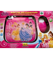 100 Fonksiyonlu Türkçe İngilizce Eğitim Bilgisayarı 2ın1 Set Eğitici Bilgisayar Ve Mouse Laptopu