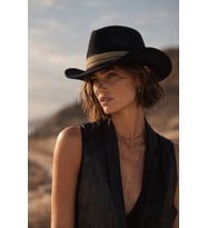 Nomad Western Şapka - Outlaw Black (Siyah)