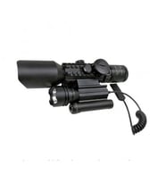 3-10X42 Zoomlu Tüfeği Dürbünü Lazeri Zenon Fenerli M9