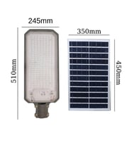 Forlife 300Watt Güneş Enerjili Lityum Batarya Solar Sokak Lambası (Beyaz)